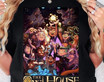 Vintage The Owl House Shirt - Retro Boiling Isles Comfort Colors Tee, Disney School of Magic and Demonics Sweater, Retro The Owl House Tee