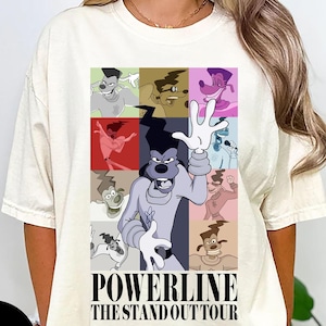 Retro Disney Goofy Powerline The Stand Out Tour 95 Shirt, Goofy Powerline The Stand Out Tour Shirt, Goofy Powerline The Stand Out Tour