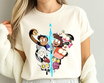 The Owl House Amphibia Disney Shirt, The Owl House Luz Noceda Edaly Amity Hooty Anne Amphibia shirt, WDW shirt