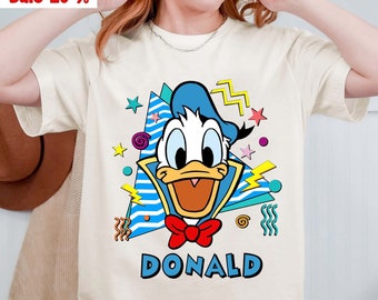 Donald Duck Vintage Shirt, Disney Donald Duck Shirt, Disneyworld Shirt, WDW Donald Duck retro Tee, WDW Donald Duck Vintage Outfit