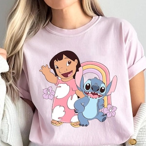 Lilo and Stitch Ohana Shirt, Vintage Disney Graphic Tee, Cute Hawaiian T-Shirt, Family Vacation Matching Outfit