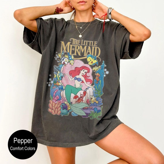 The Little Mermaid Shirt, Comfort Colors® Disney T-shirt, Women's