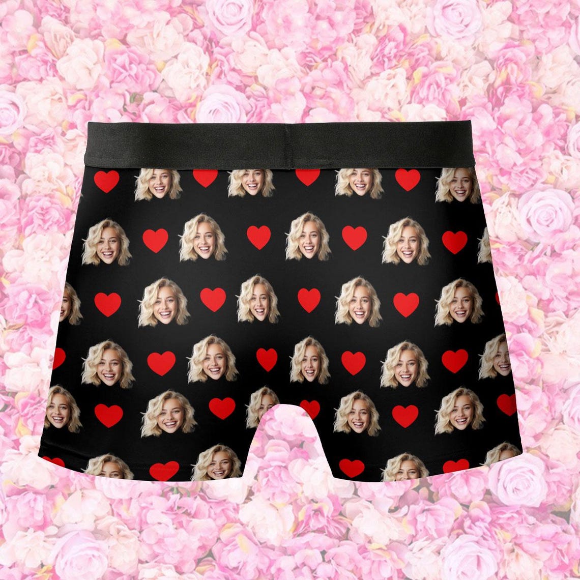 Custom Face Boxers, Custom Underwear for Him, Personalized Face Boxers ...