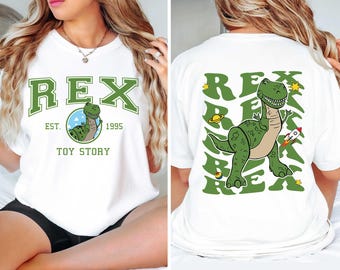 Disney Toy Story Est. 1995 Rex T-Shirt, Toy Story Dinosaur Shirt, Disney Trip Tee, Toy Story Matching Shirt, Disneyland Magic Kingdom shirt