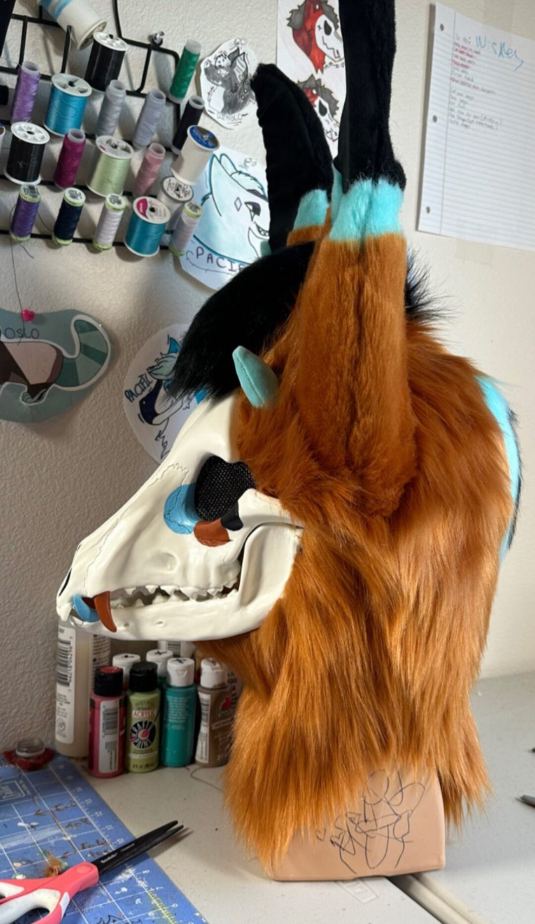 Skully Fursuit Etsy
