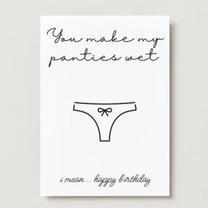 Afdrukbare vuile verjaardagskaart, kaart voor man, vriend, partner, vuile verjaardagskaart, X-rated kaart voor hem, echtgenoot, vriend