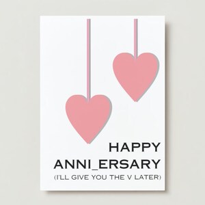 Printable Naughty Anniversary Card, Card for Husband, boyfriend, partner, Dirty Anniversary Card, X-rated card for him, husband, boyfriend