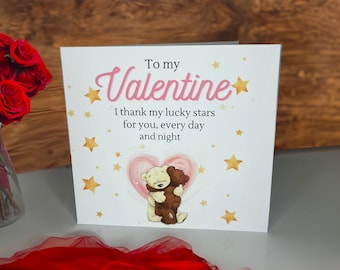 Sweet Bear Hug: Valentine's Day Card