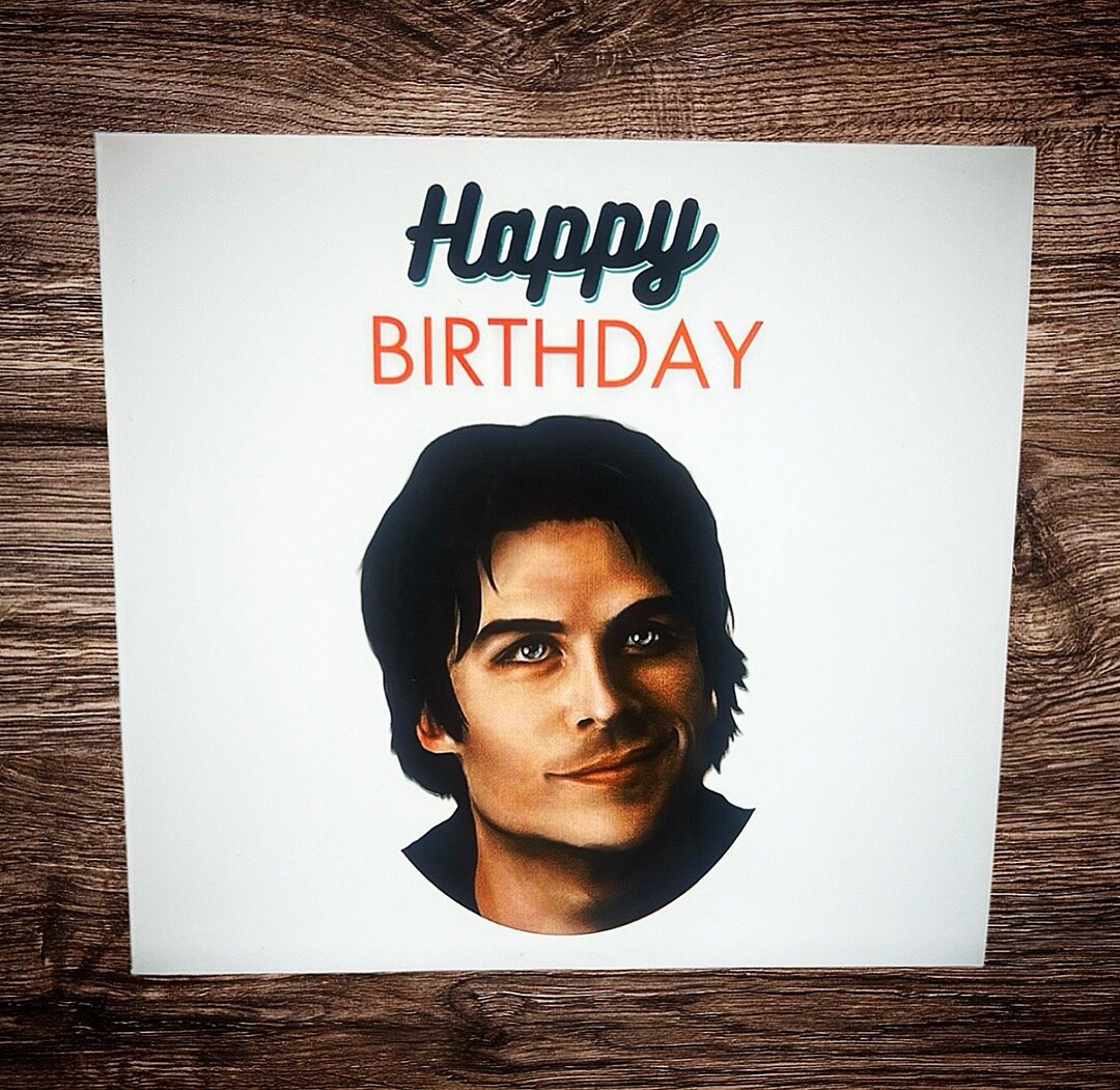 Damon’s Diabolical Birthday Extravaganza TVD - Etsy