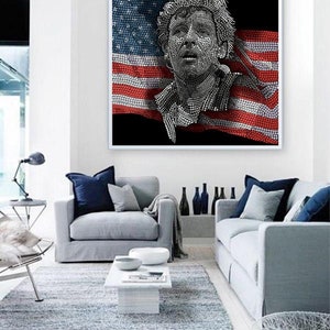 Bruce Springsteen Artwork - Limited run signed cold press on fine art paper