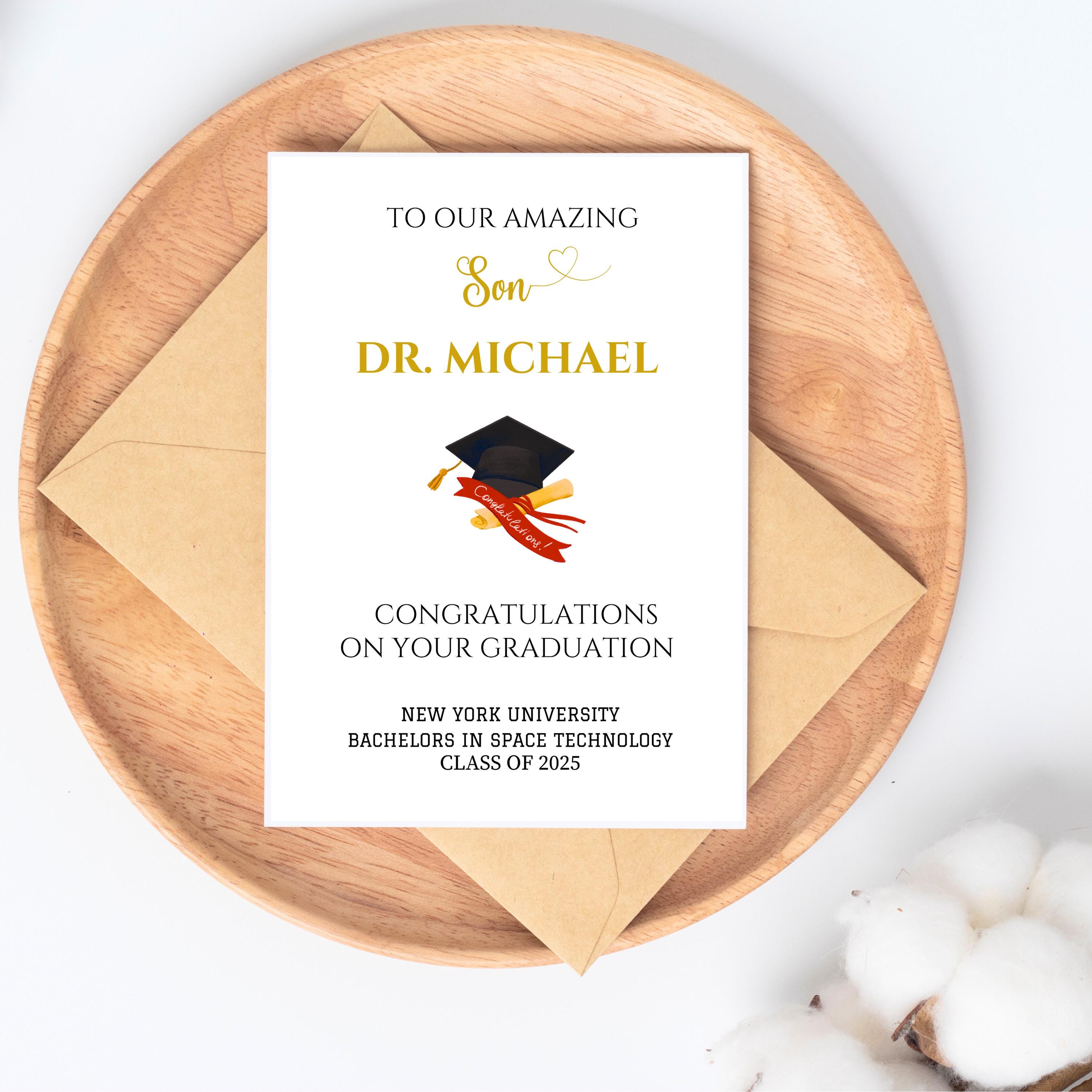 Personalized Graduation Card for Daughter, Senior Graduation, College ...