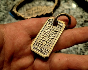 Wersja na brelok do kluczy Pound Town Ticket