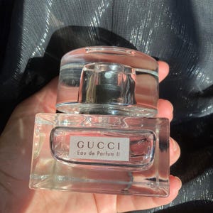 Vintage Gucci II Eau de Parfum, 50mL / 1.7oz, No Box, Discontinued, Very Rare, Hard to Find - Read Description
