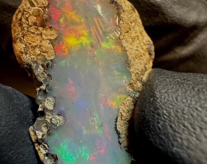 Opale Welo D'Éthiopie Naturelle - 1,95 Carats - Pierre Polie