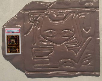 Ancient Mew Stone Tablet PSA Graded Card Wall Mounted Display 151 Pokemon Huge Slab
