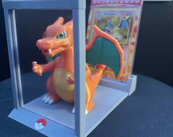 Charizard PSA Graded Card Display Stand 151 Pokemon TCG BGS Cgc Tag Promo Universal Grading Slabs one touch top loader