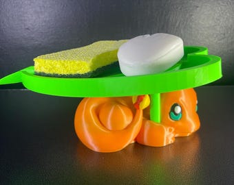 Charmander Under Leaf Soap & Sponge Dryer Display XL