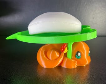 Charmander Under Leaf Soap & Sponge Dryer Display Mini