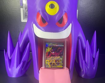 Mega Gengar SIR Art Graded Card Slab Display Stand PSA Pokemon Ascended Heroes TCG Bgs Cgc Tag Promo Universal Grading