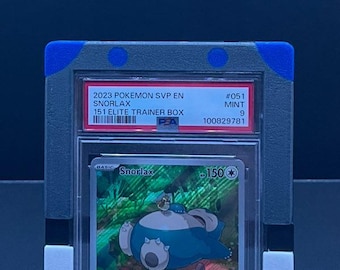 Heavy Ball PSA Graded Card Display Stand Wall Mount 151 Pokemon TCG