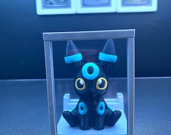 Umbreon Shiny PSA Graded Card Display Stand 151 Pokemon TCG BGS Cgc Tag Promo Universal Grading Slabs one touch top loader