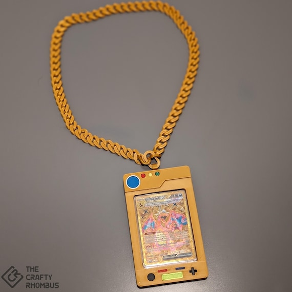 Mini Pokedex Charm - Ultra Pro One-touch Magnetic Card Holder for Pokemon TCG Cards - Etsy Mini Pokedex Charm - Ultra Pro One-touch Magnetic Card Holder for Pokemon TCG Cards - Etsy