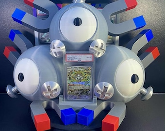Magneton Promo XL Surging Sparks Universal Graded Card Display Stand TCG Bgs Cgc Tag Grading Slabs one touch top loader Pokemon 151