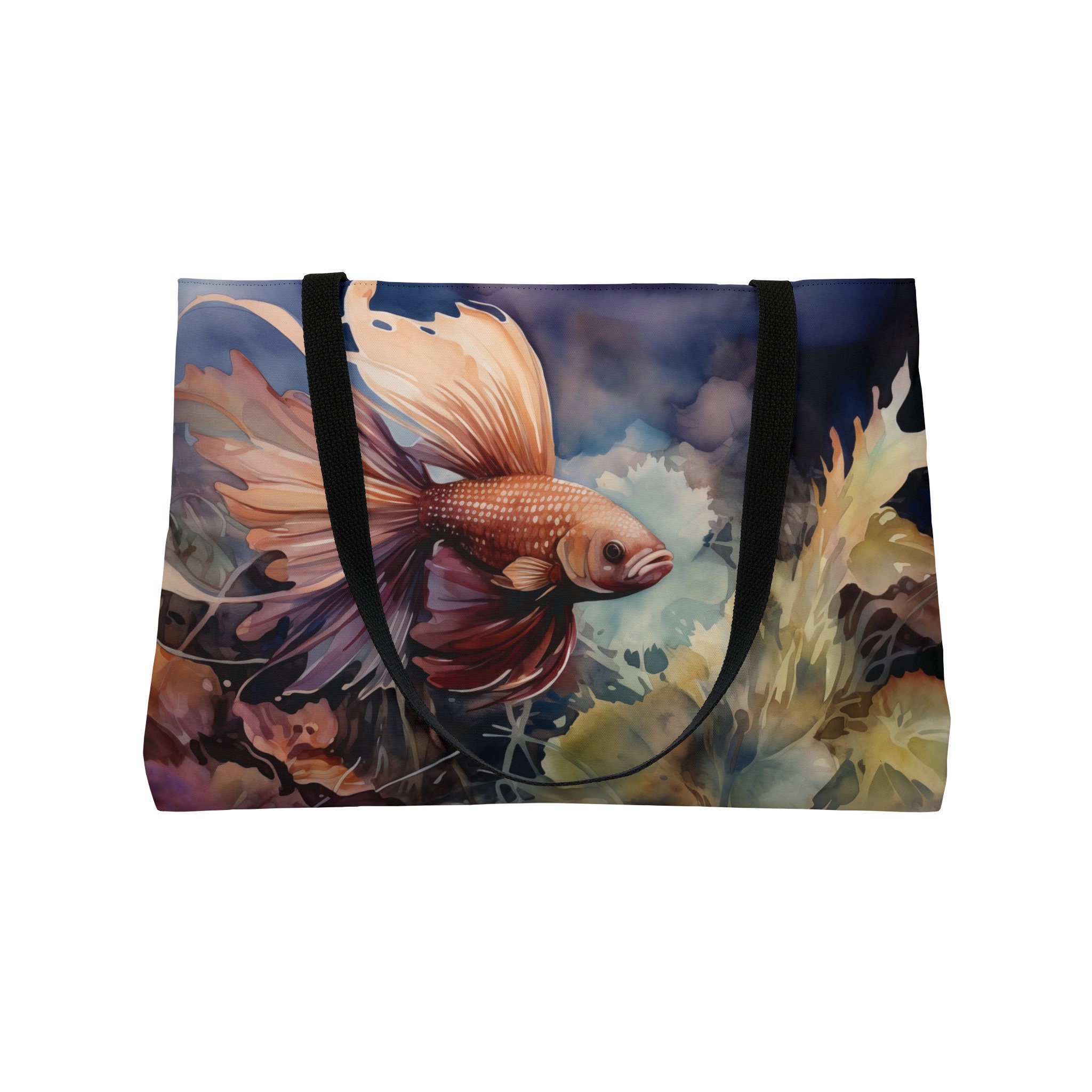 Betta Fish Weekender Tote Bag Aquarium Large Tote Bag Fish Tote Bag for ...