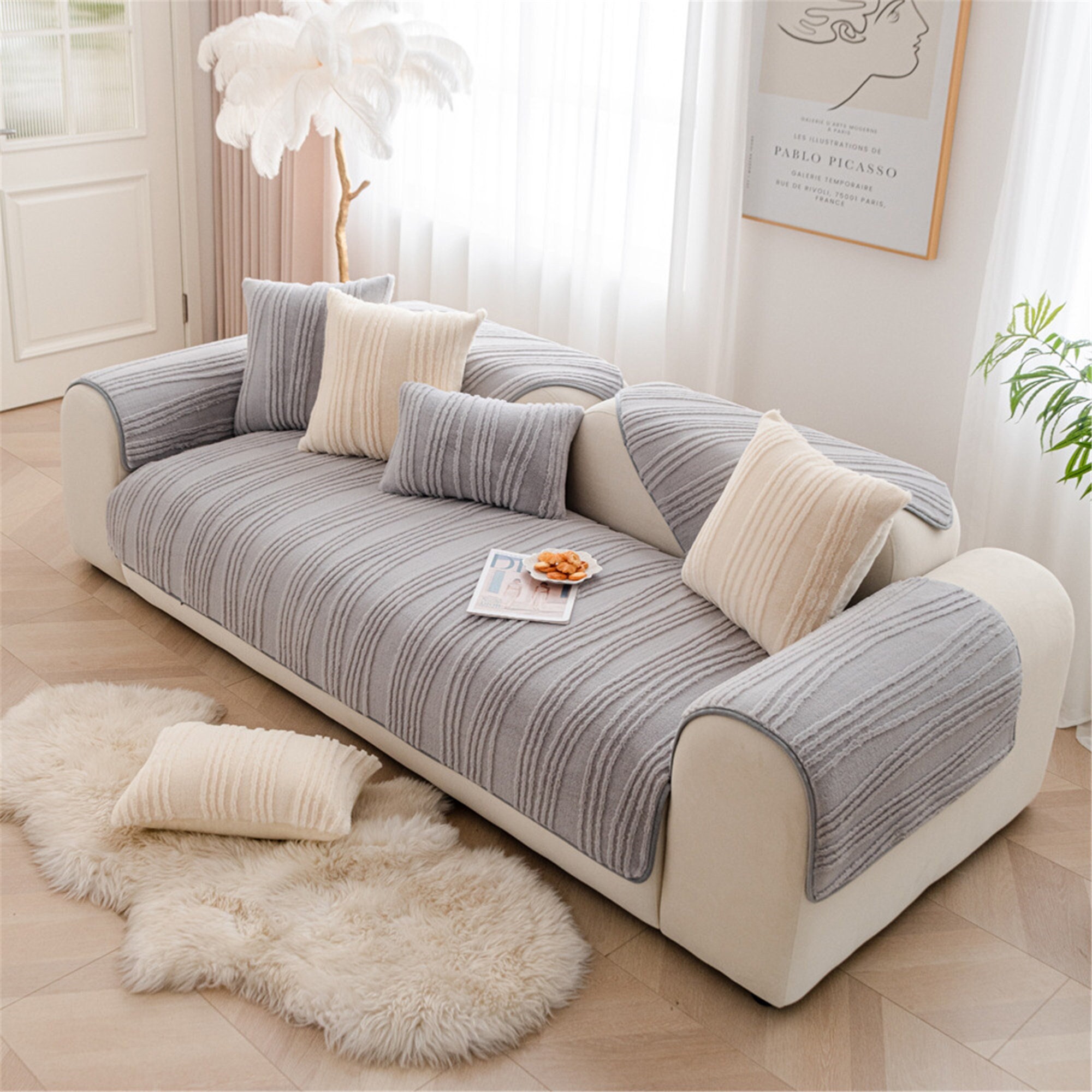 Armrest Sofa Pillow Etsy