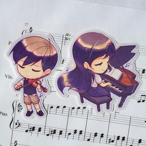Omori Duet Stickers Sunny Sticker Mari Sticker 2.5&quot; WaterProof Vinyl Stickers