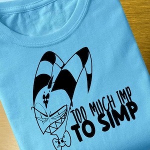 Blitzo - Too Much Imp To Simp - Helluva Boss - Excuses Tour - Fichier SVG