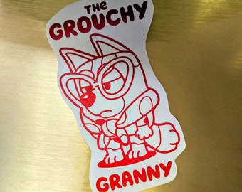 The Grouchy Granny - Muffin - SVG File