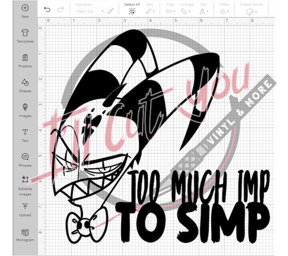 Blitzo - Too Much Imp to Simp - Helluva Boss - Apology Tour - SVG