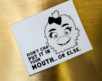 Don't Cha Put It In Your Mouth - Canadiana - Canadian PSA - Canada 90's - SVG File