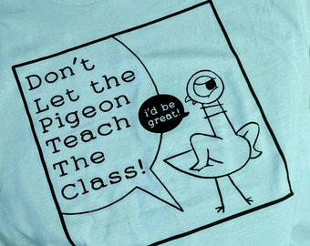 Ne laissez pas le pigeon enseigner la classe - fichier SVG
