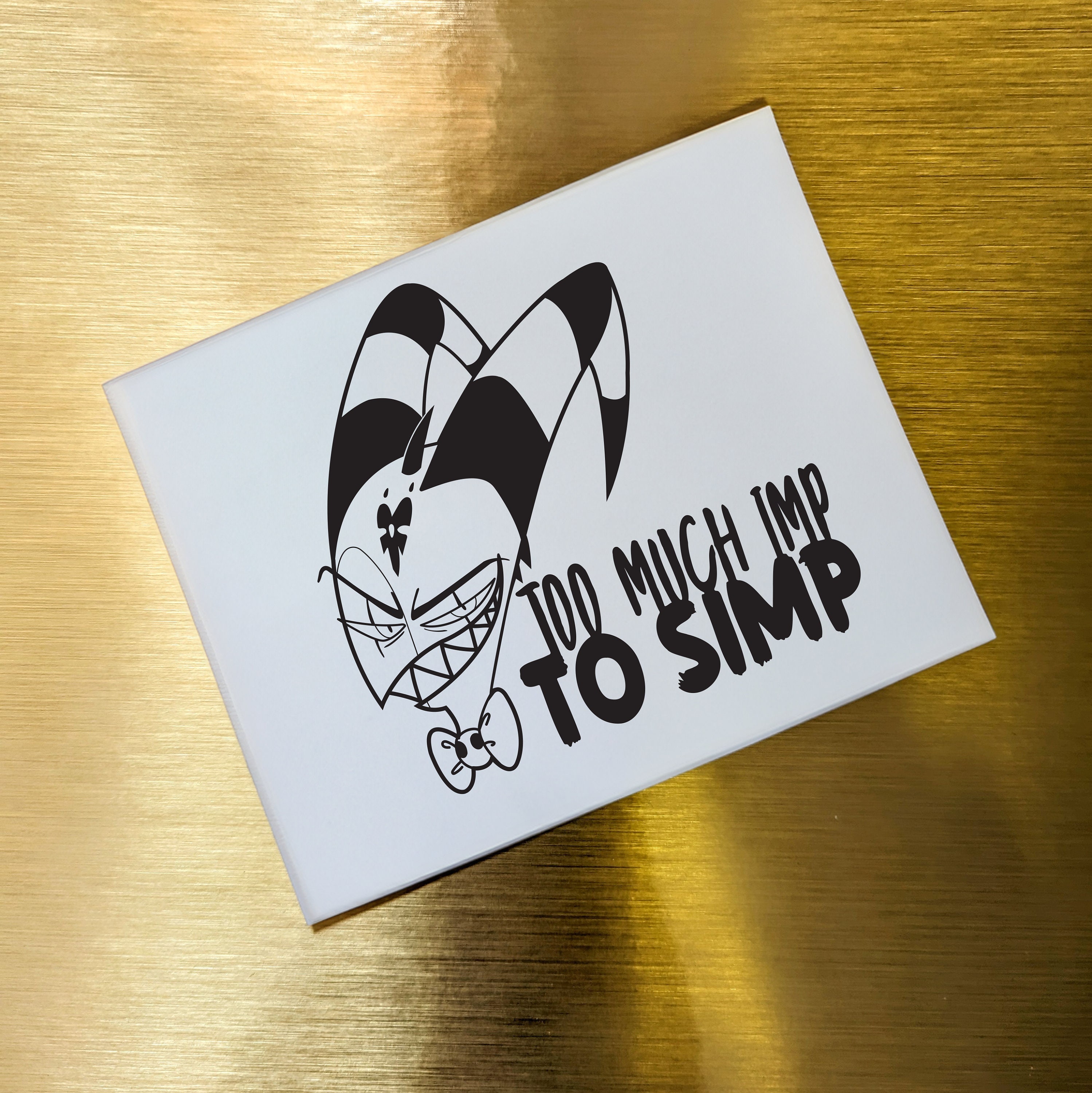 Blitzo - Too Much Imp to Simp - Helluva Boss - Apology Tour - SVG