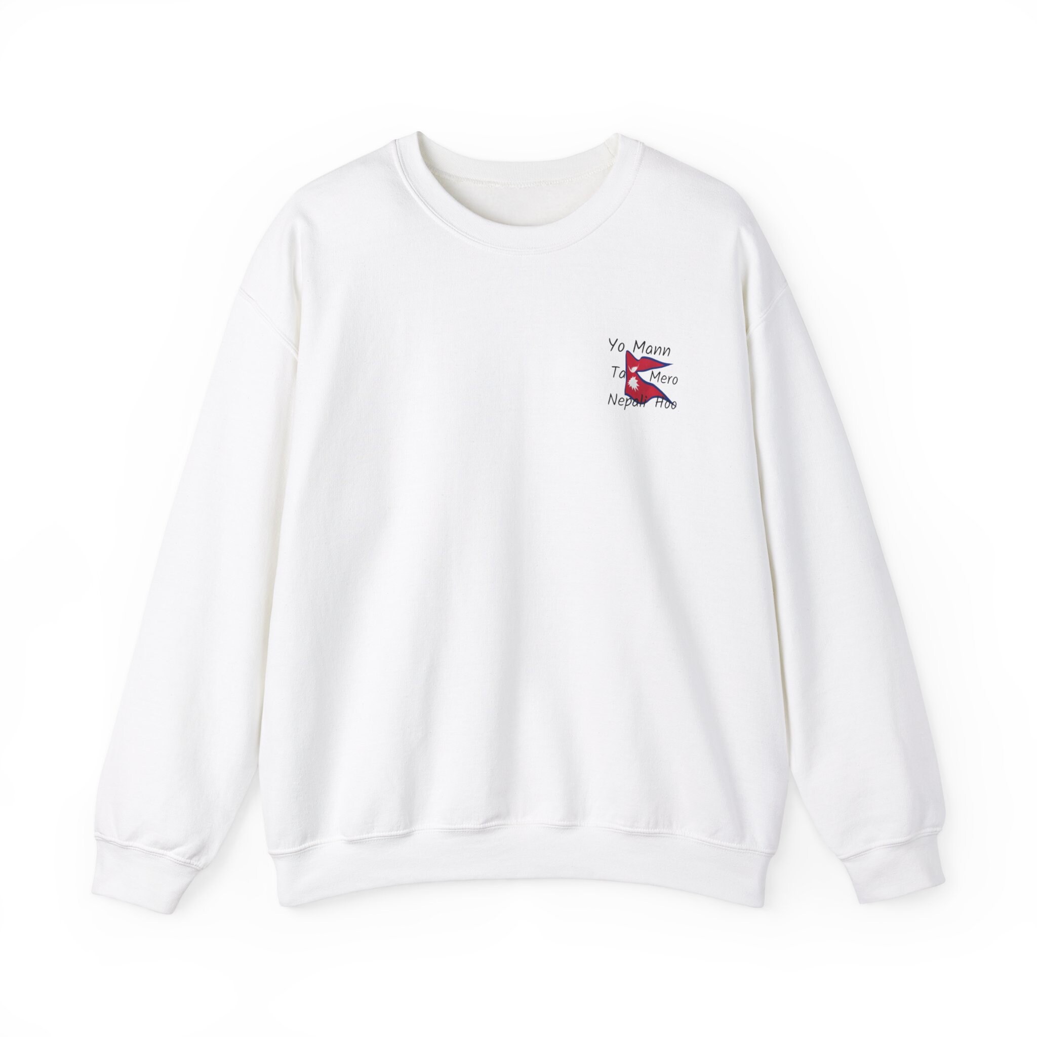 Nepali Clothing Yo Man Ta Mero Nepali Ho Sweatshirt Nepali Sweatshirt Nepal Nepali Gift Nepali Apparel. Etsy