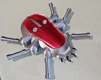 Mind control scarab autoinjector replica inspired by Resident Evil Retribution and Jill Valentine