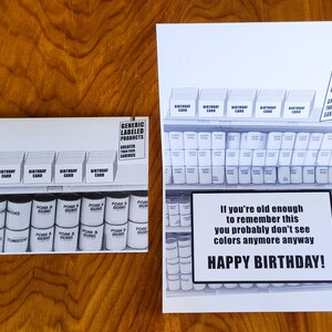Funny 80's Generic Birthday Card Printable - Etsy