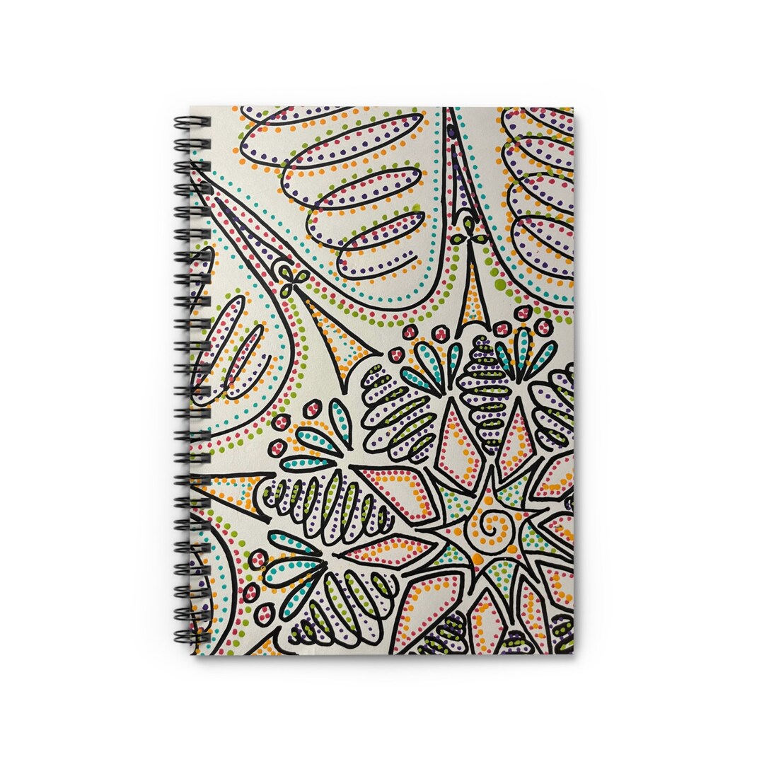 Doodle 1 Spiral Notebook - Ruled Line - Etsy