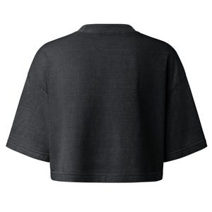 Ambivert Crop Top, #Ambivert Depends on the Room Cropped Tee, Introvert Extrovert Shirt for Women, Garment Dyed Gift