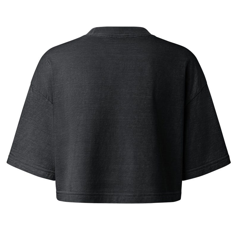 Ambivert Crop Top, #Ambivert Depends on the Room Cropped Tee, Introvert Extrovert Shirt for Women, Garment Dyed Gift