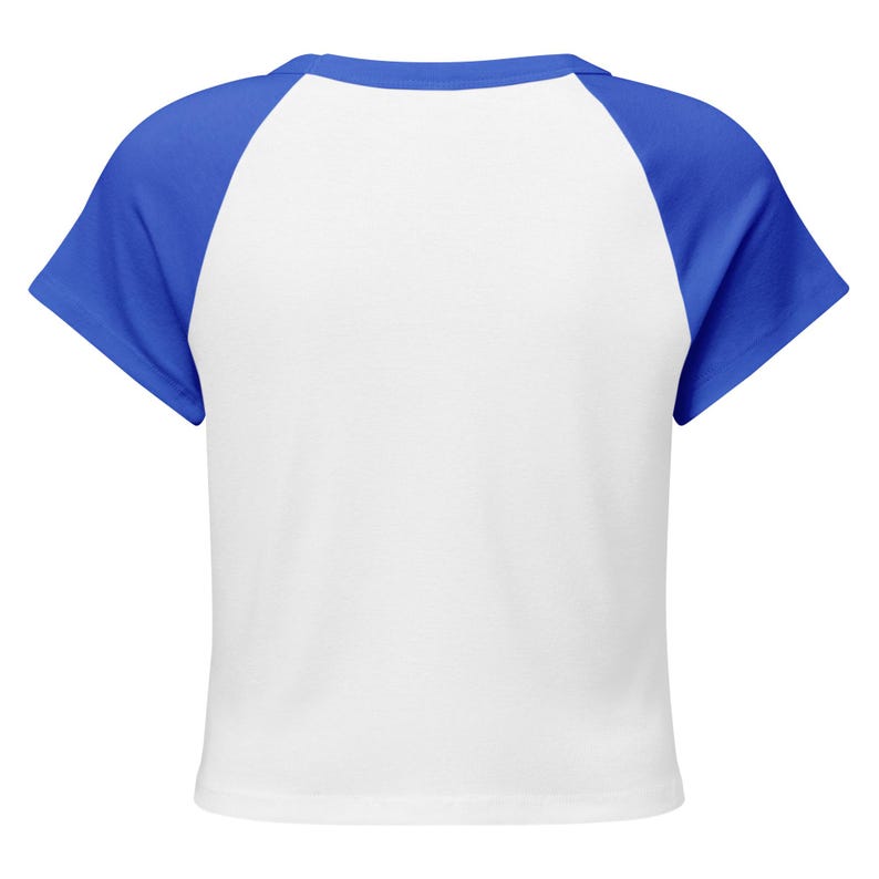 Introvert Baby Tee, Vintage Winter River Oil Painting Raglan Crop Top, Cottagecore Ribbed Womens Art Shirt