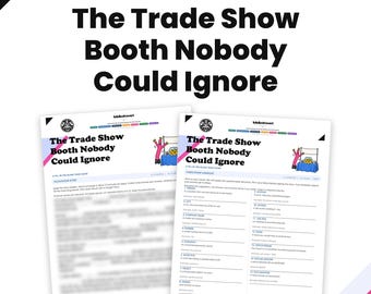 Trade Show Team Game, Printable and Virtual Office Mad Libs, Funny Marketing and Sales Team Icebreaker, Team Building Activity