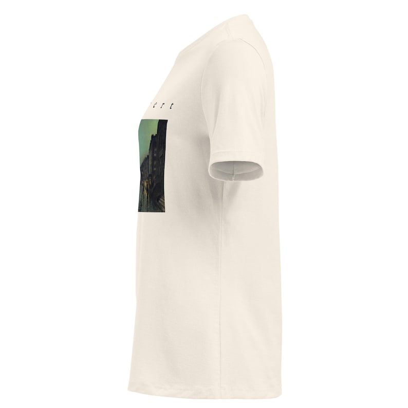 Introvert Shirt, Grimshaw Shipping On The Clyde Victorian Night Painting Tee, Dark Academia Womens Art T-Shirt
