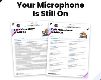 Virtual Team Building Game, Zoom Meeting Mad Libs, Fillable PDF Remote Team Icebreaker, Funny Online Office Activity, Printable Too