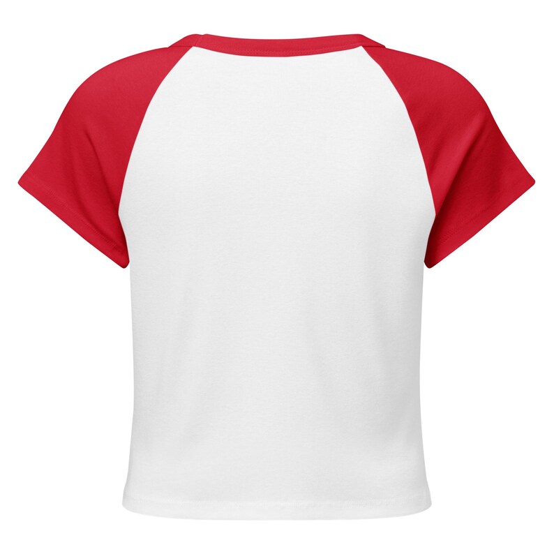 Introvert Baby Tee, Vintage Winter River Oil Painting Raglan Crop Top, Cottagecore Ribbed Womens Art Shirt
