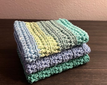 Washcloths/Dishcloths 3-pack