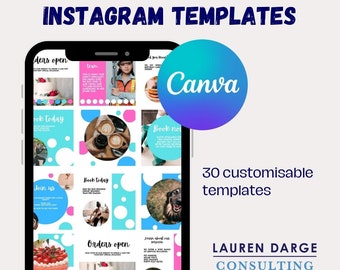 Instagram Post Social Media Template - Brights