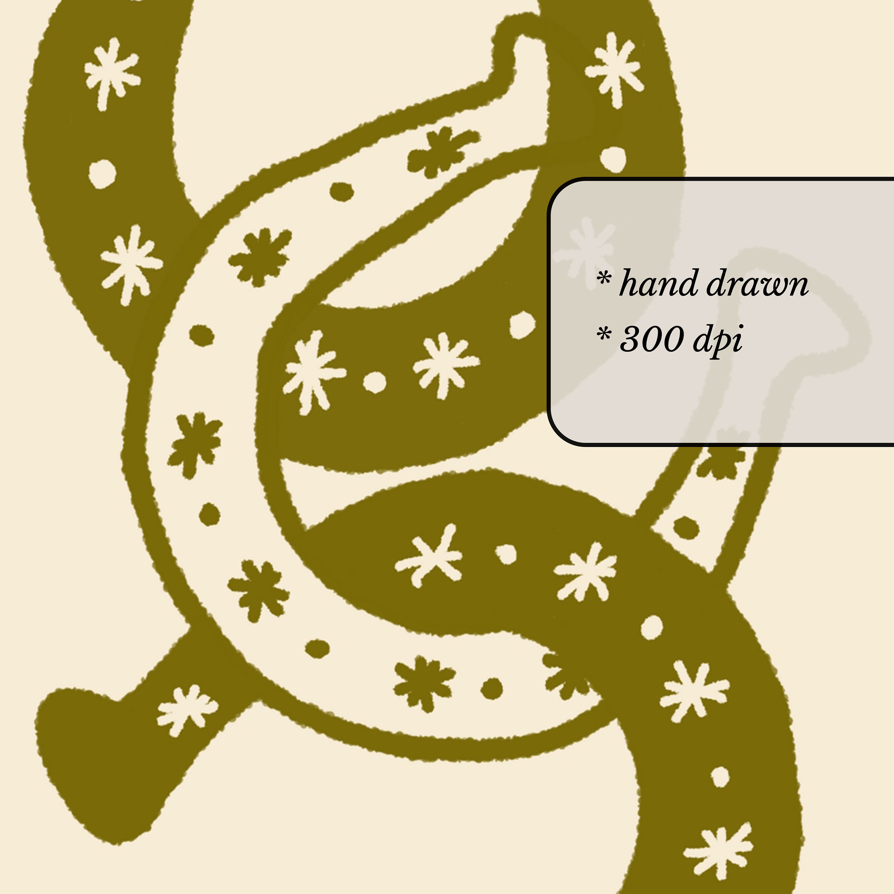 Horseshoe Wall Art, Printable Art, Horse Shoe Wall Art, Cowboy